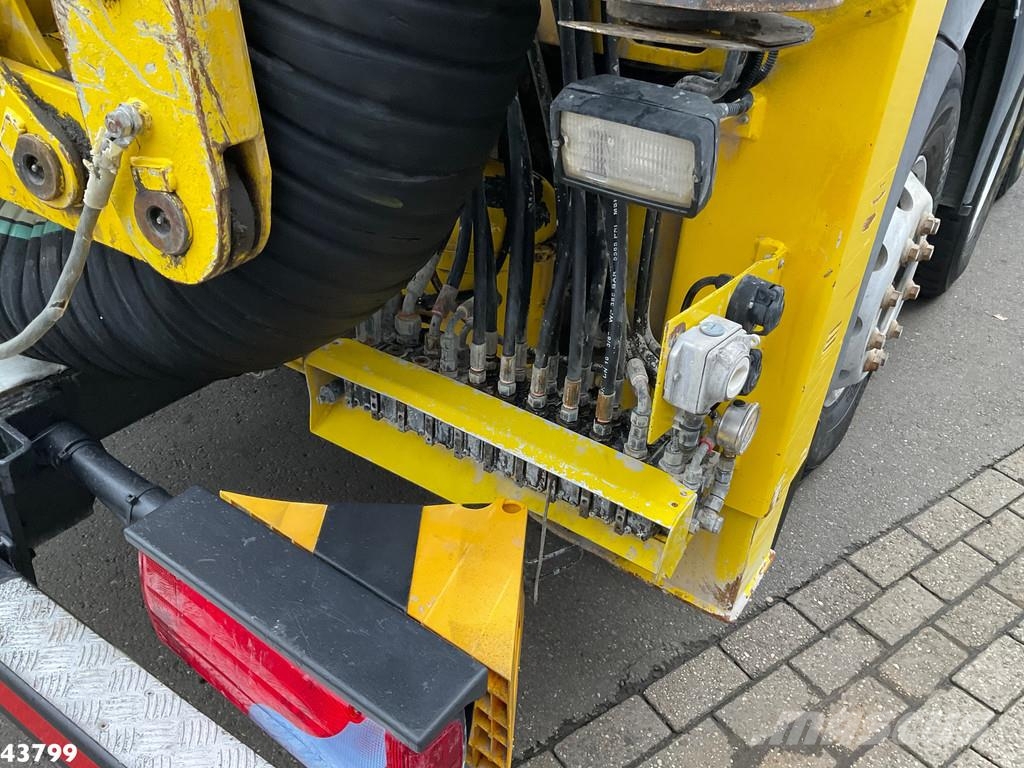 MAN TGS 35.480 10x4 RSP Tridem Saugbagger 10m³ شاحنات مزدوجة / خلخلة
