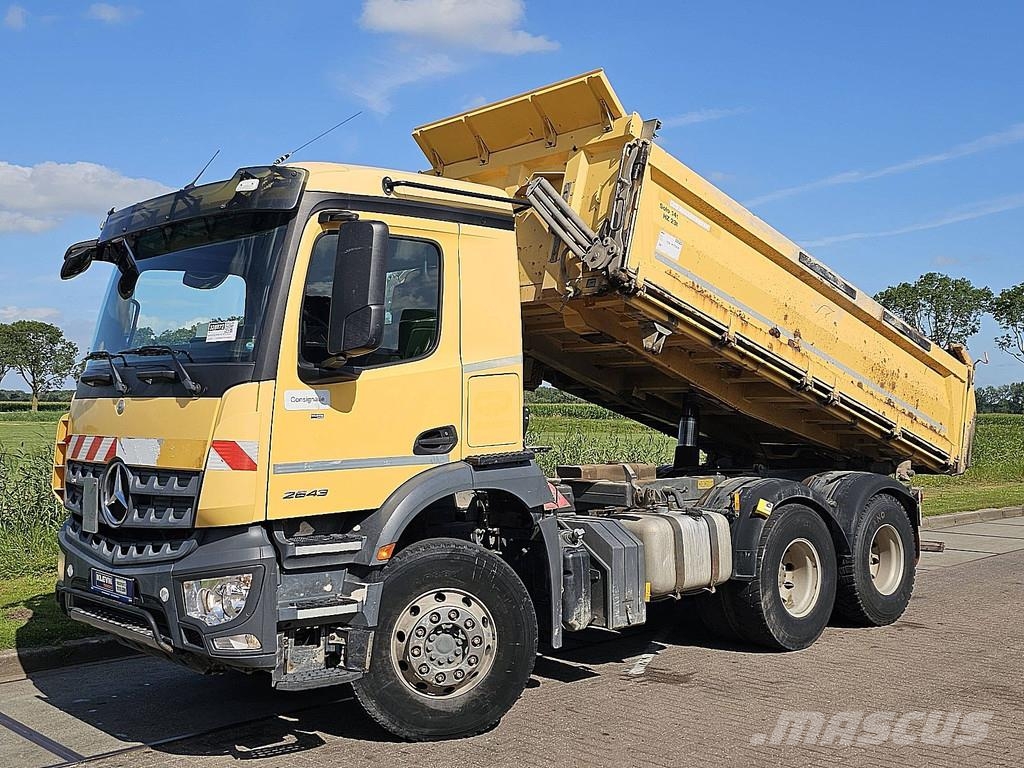Mercedes-Benz ACTROS 2643 6X4 3 WAY TIPPER Damperli kamyonlar