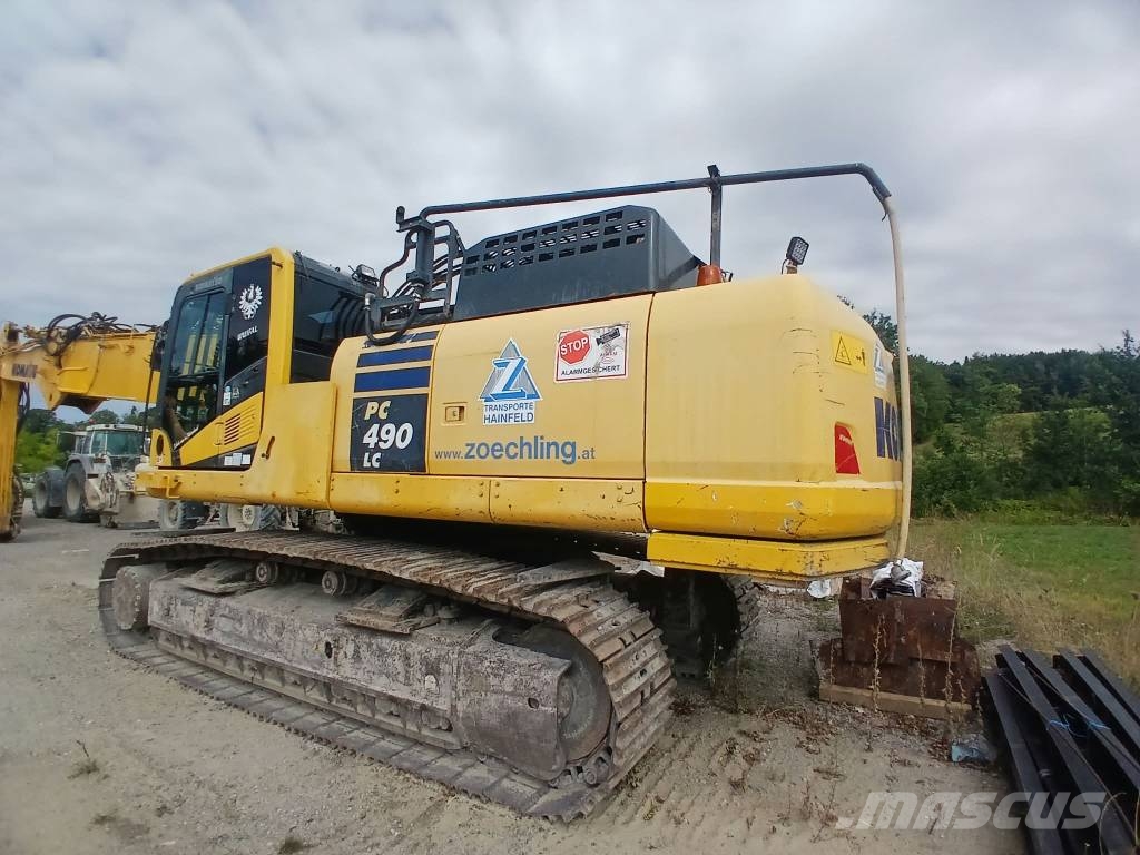 Komatsu PC 490 HRD LC 10 Rupsgraafmachines