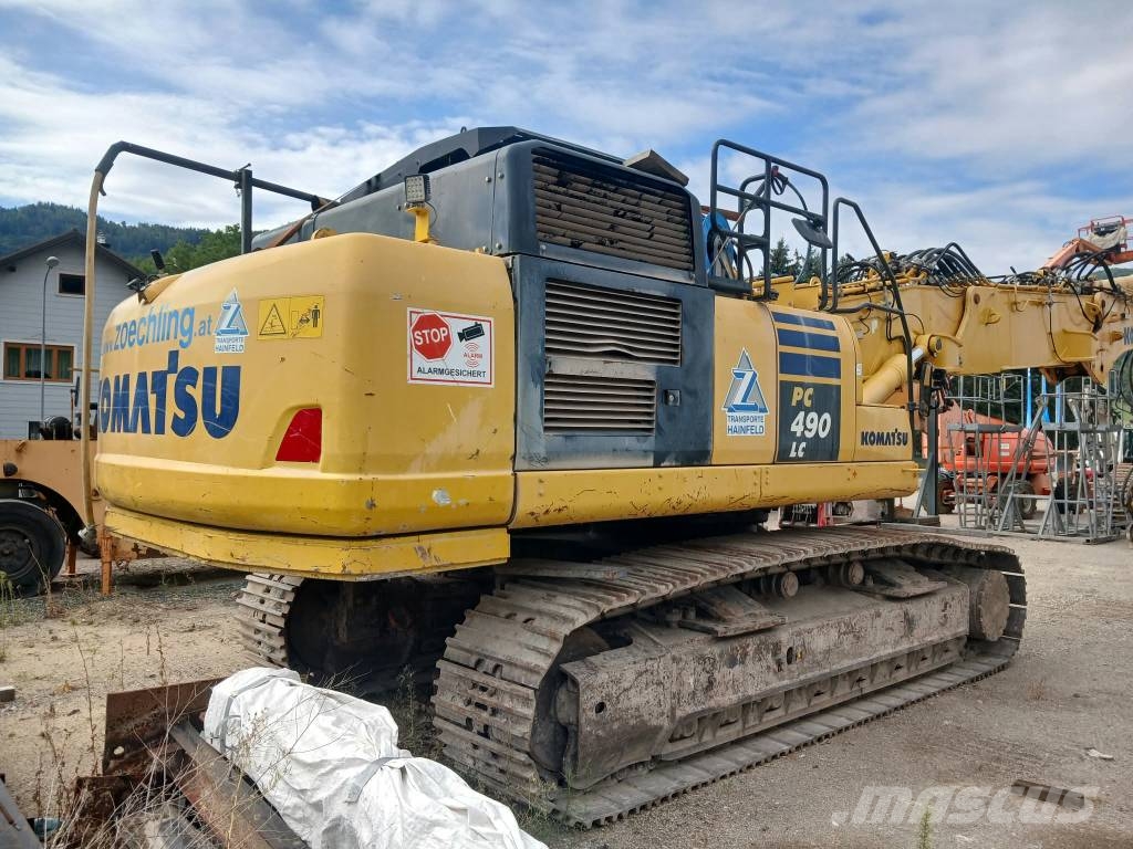 Komatsu PC 490 HRD LC 10 Rupsgraafmachines