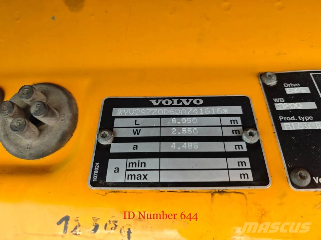 Volvo FH 16 750 6x4 Popp 145 Ton! Sattelzugmaschinen