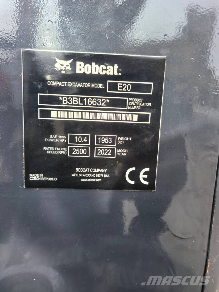 Bobcat E 20 小型挖掘机