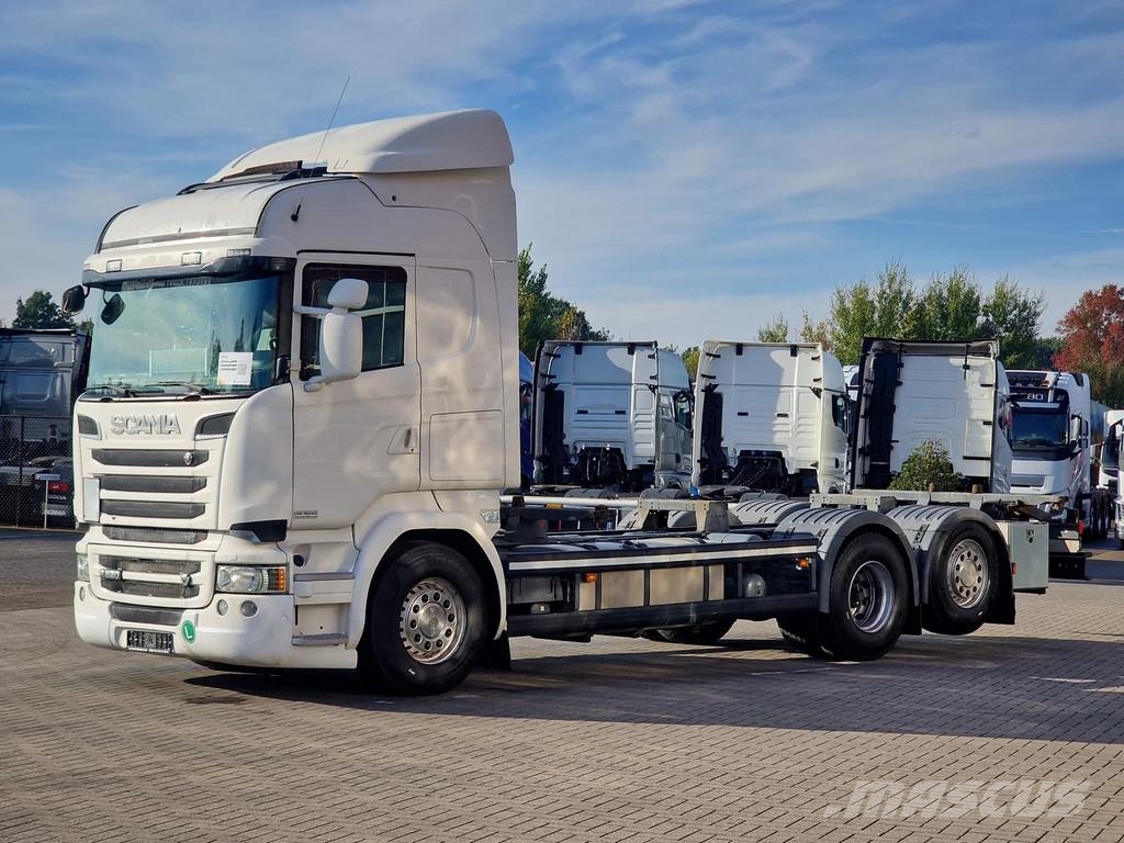 Scania R520 V8 - 6x2 - full air - retarder - steering axl Kamioni za podizanje kablova