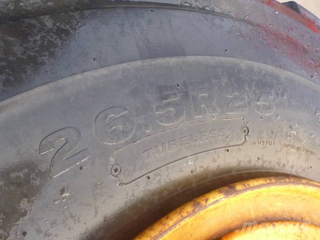 Volvo Hjul, Bridgestone 26.5R25 1st Ejes