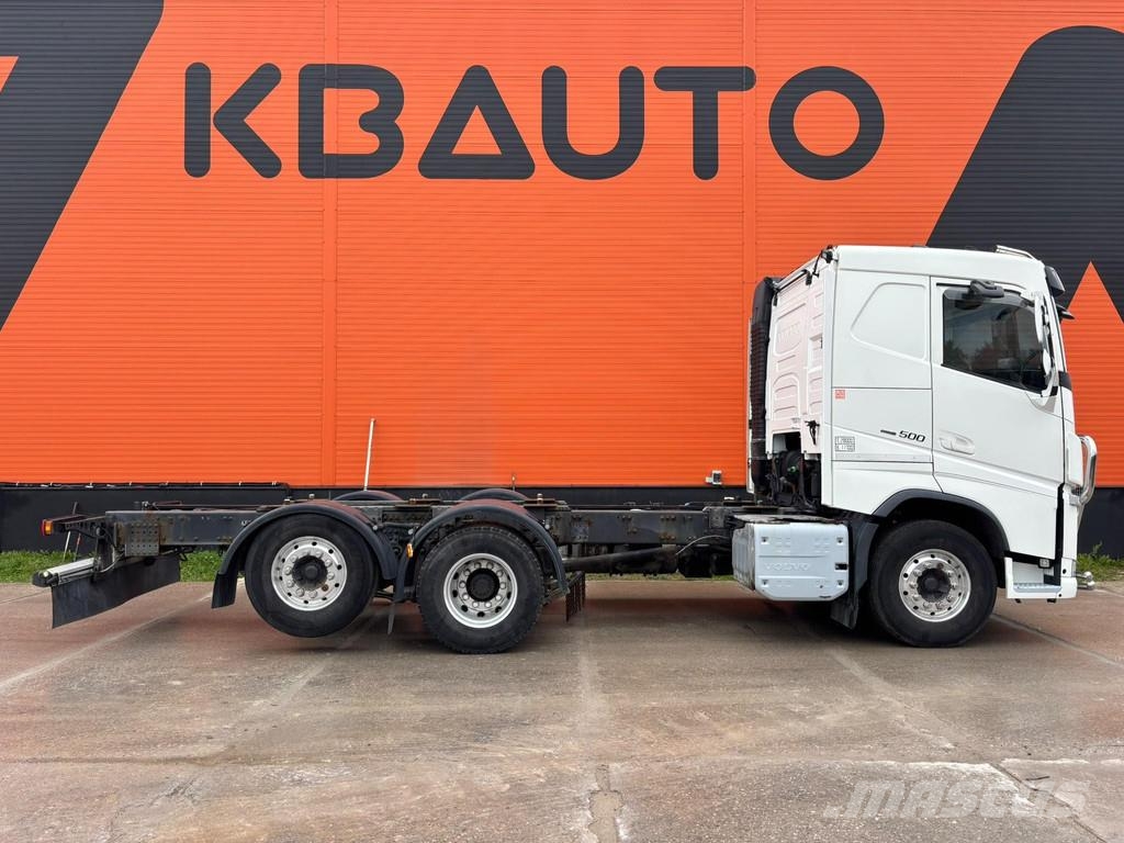 Volvo FH 500 6x2*4 ADR / PTO / RETARDER / 9 TON FRONT AX Wechselfahrgestell