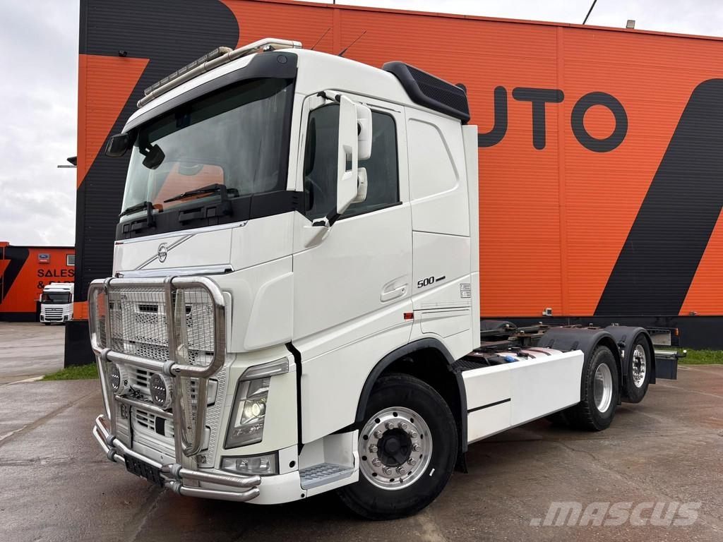 Volvo FH 500 6x2*4 ADR / PTO / RETARDER / 9 TON FRONT AX Wechselfahrgestell