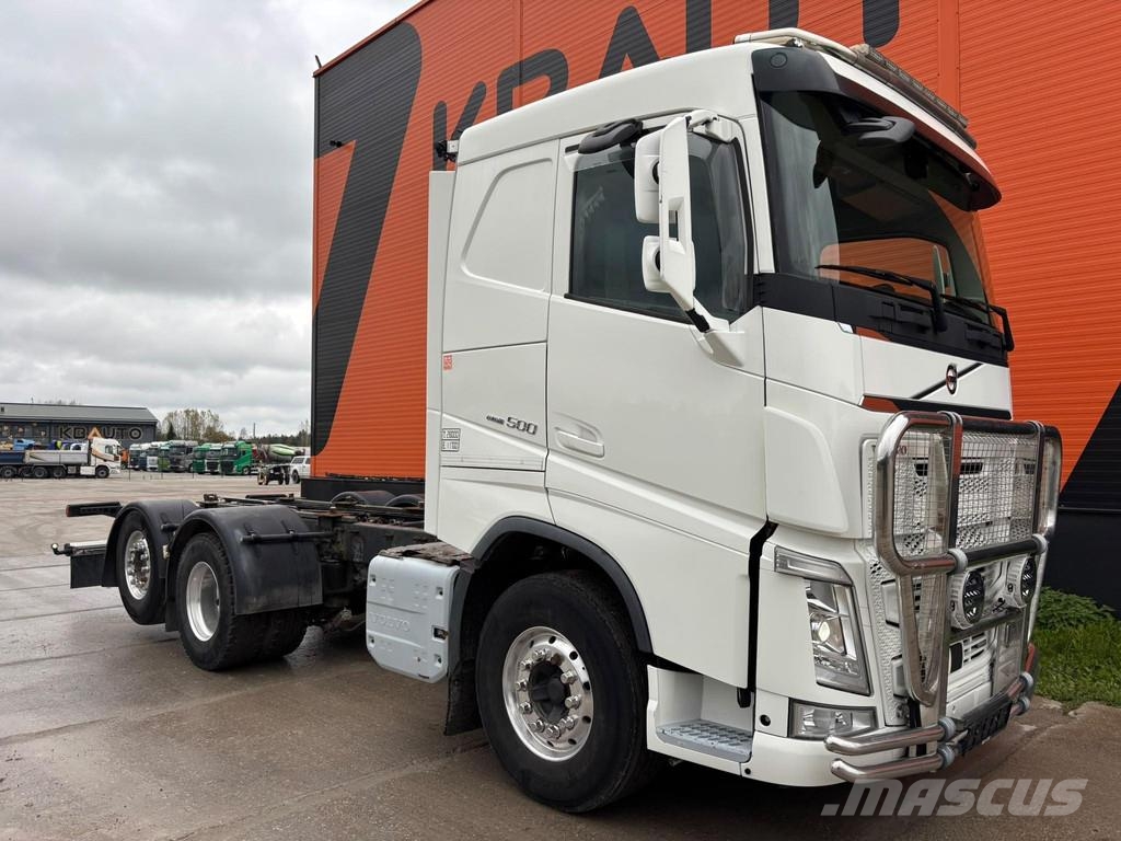Volvo FH 500 6x2*4 ADR / PTO / RETARDER / 9 TON FRONT AX Wechselfahrgestell