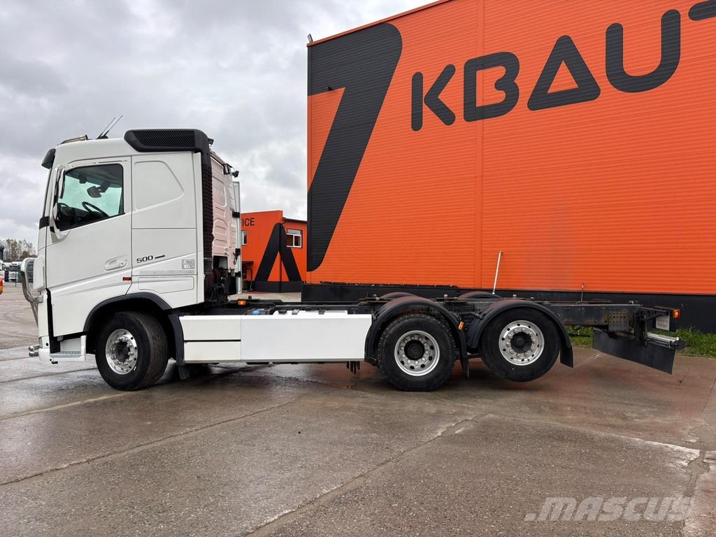 Volvo FH 500 6x2*4 ADR / PTO / RETARDER / 9 TON FRONT AX Wechselfahrgestell