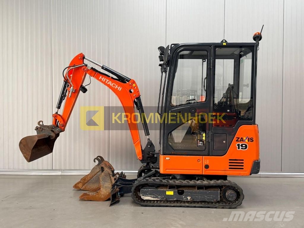 Hitachi ZX 19-5A, 2017, Apeldoorn, Netherlands - Used mini