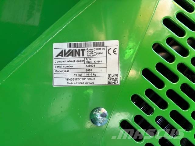 Avant 635i Večnamenski nakladalci