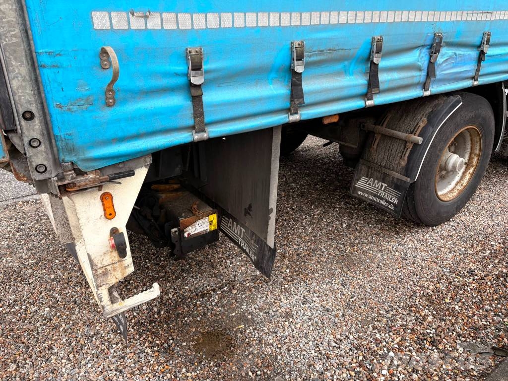 AMT 2 akslet city-gardintrailer med lift Perdeli yari çekiciler