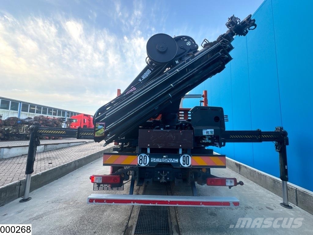 Renault C 430 8x4, EURO 6, Hiab Lastbil med lad/Flatbed