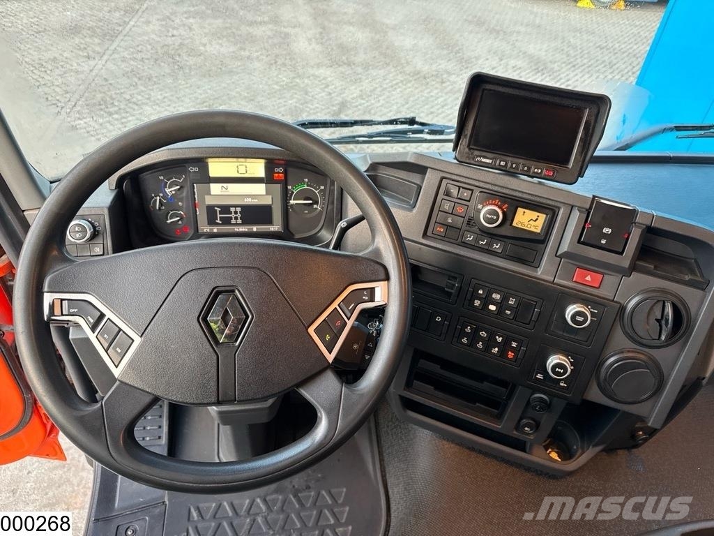 Renault C 430 8x4, EURO 6, Hiab Lastbil med lad/Flatbed