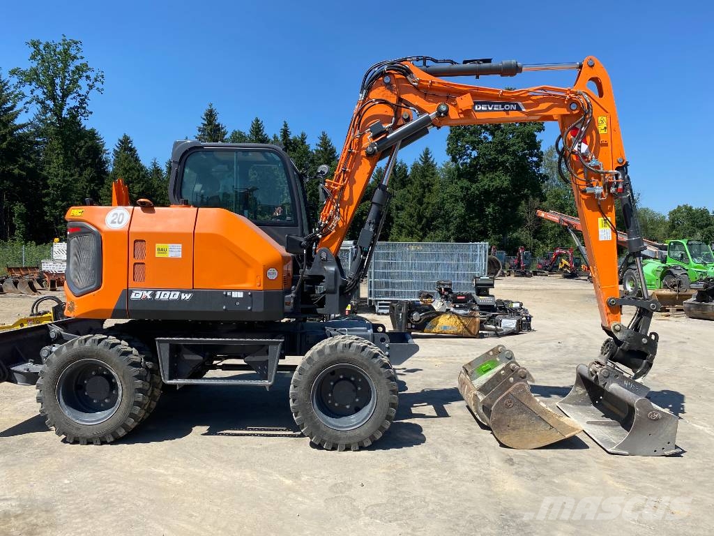 Develon Mobilbagger DX 100 W-7 Bagri na kolesih