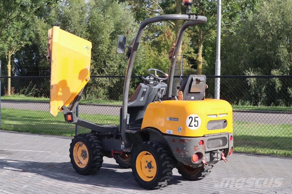 Ausa D100 AHG | ROTATING TIP | LOW HOURS | GOOD TIRES Minidumper