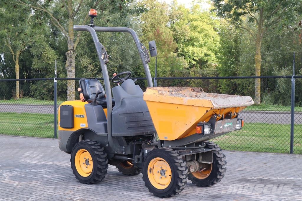 Ausa D100 AHG | ROTATING TIP | LOW HOURS | GOOD TIRES Minidumper
