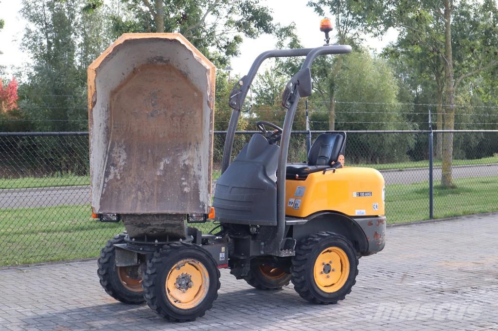 Ausa D100 AHG | ROTATING TIP | LOW HOURS | GOOD TIRES Minidumper