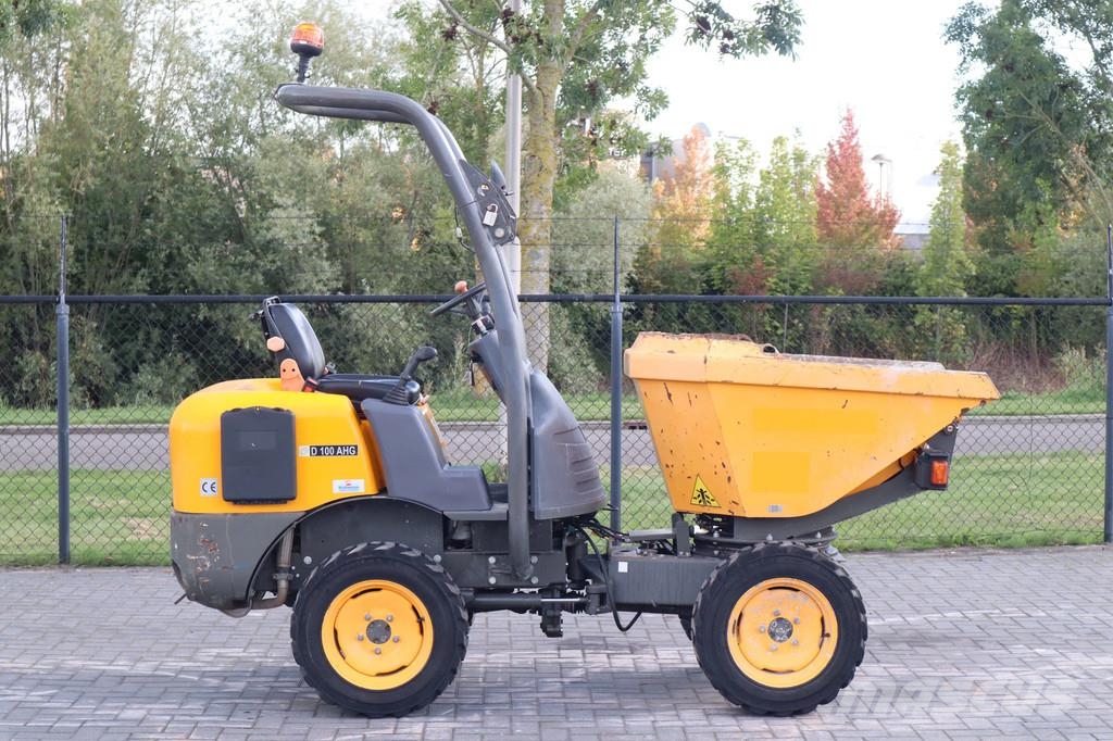 Ausa D100 AHG | ROTATING TIP | LOW HOURS | GOOD TIRES Minidumper