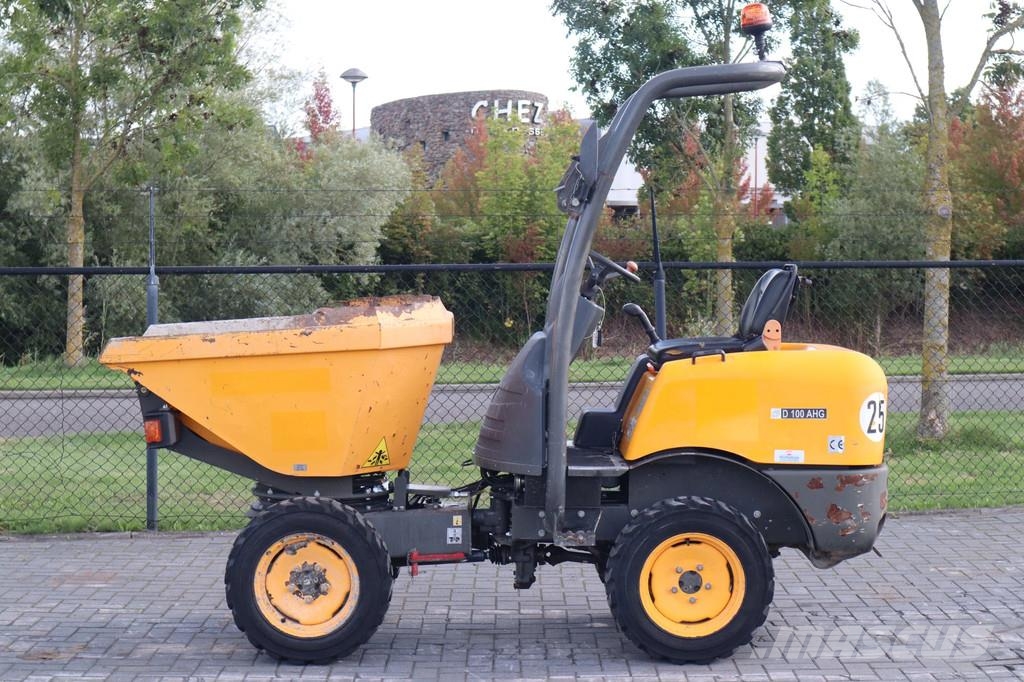 Ausa D100 AHG | ROTATING TIP | LOW HOURS | GOOD TIRES Minidumper