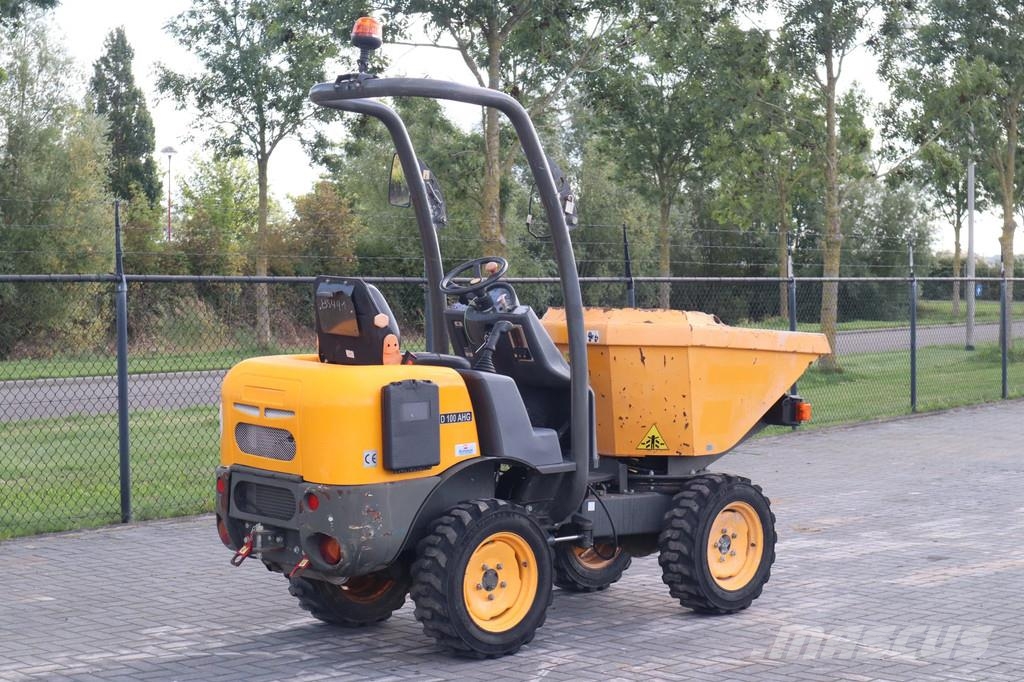 Ausa D100 AHG | ROTATING TIP | LOW HOURS | GOOD TIRES Minidumper