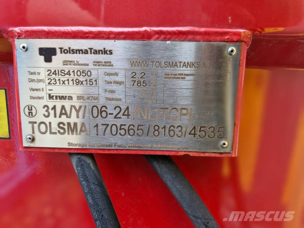 ADR-Tank 2200L Ostale komponente za građevinarstvo