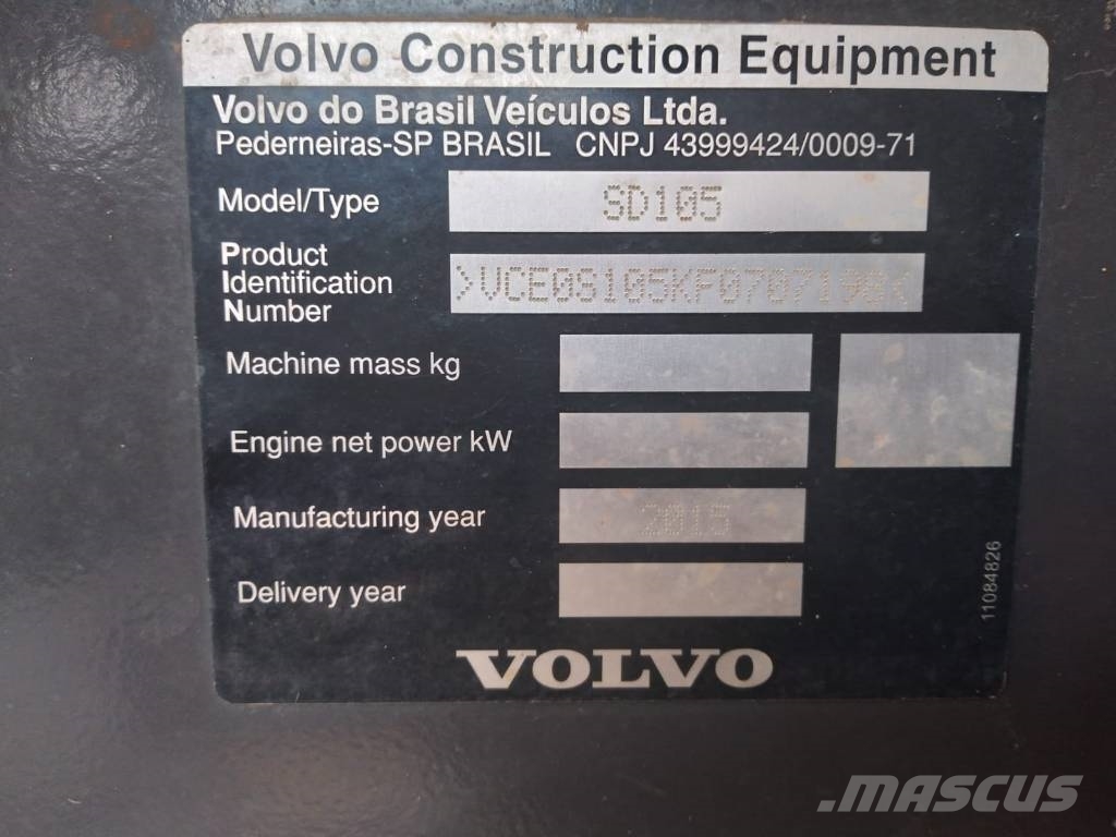 Volvo SD 105 Gruntiniai volai
