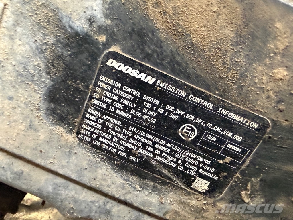 Doosan DL 280-7 - DL 280 - DL 250-7 - DL 320-7 Iekrāvēji uz riteņiem
