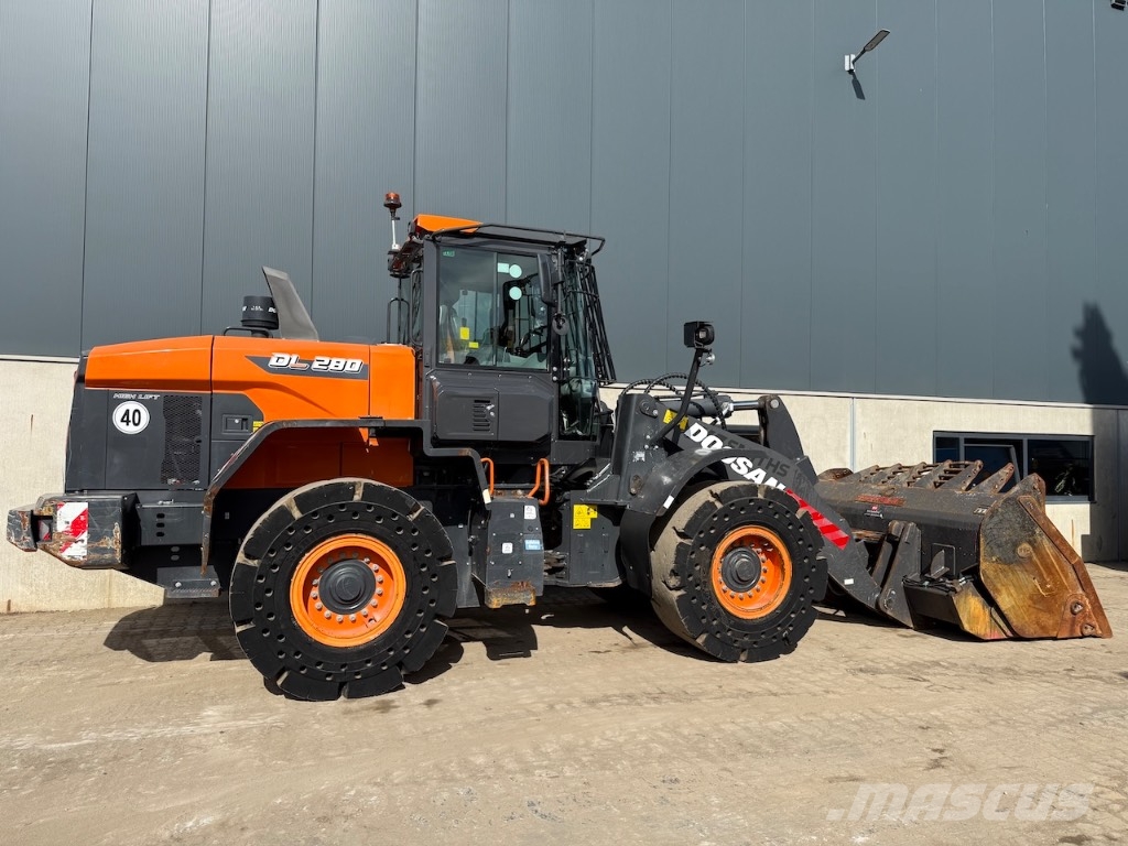 Doosan DL 280-7 - DL 280 - DL 250-7 - DL 320-7 Iekrāvēji uz riteņiem