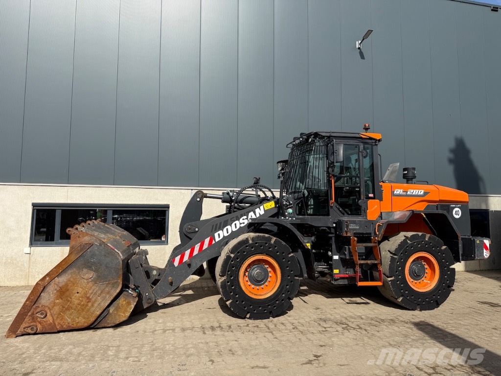 Doosan DL 280-7 - DL 280 - DL 250-7 - DL 320-7 Iekrāvēji uz riteņiem