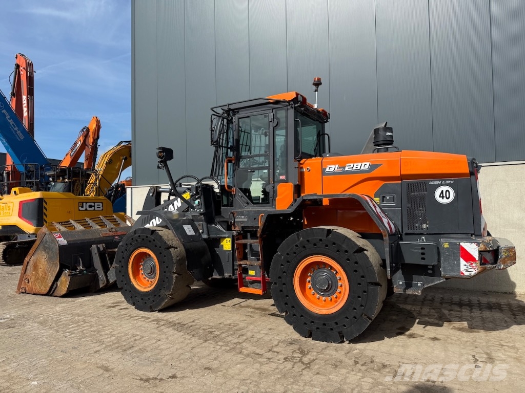 Doosan DL 280-7 - DL 280 - DL 250-7 - DL 320-7 Iekrāvēji uz riteņiem