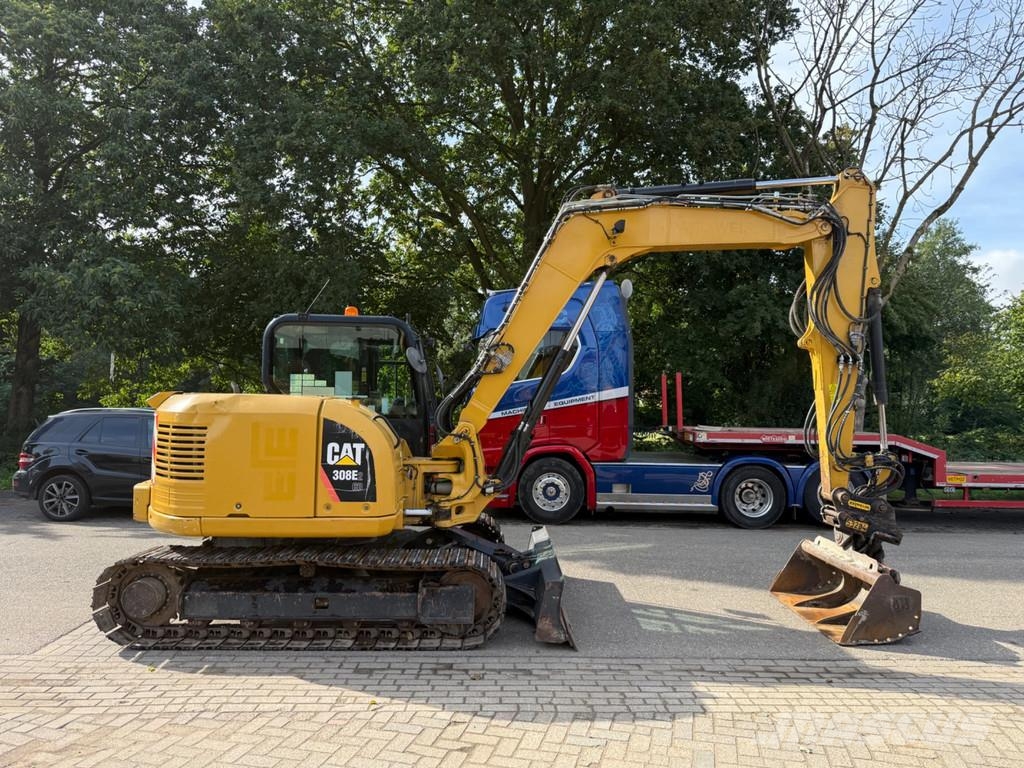 CAT 308E. Automatic Greasing 小型挖土機/掘鑿機<7t(小型挖掘機)