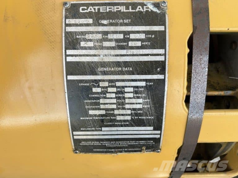 CAT SR4 Overige generatoren