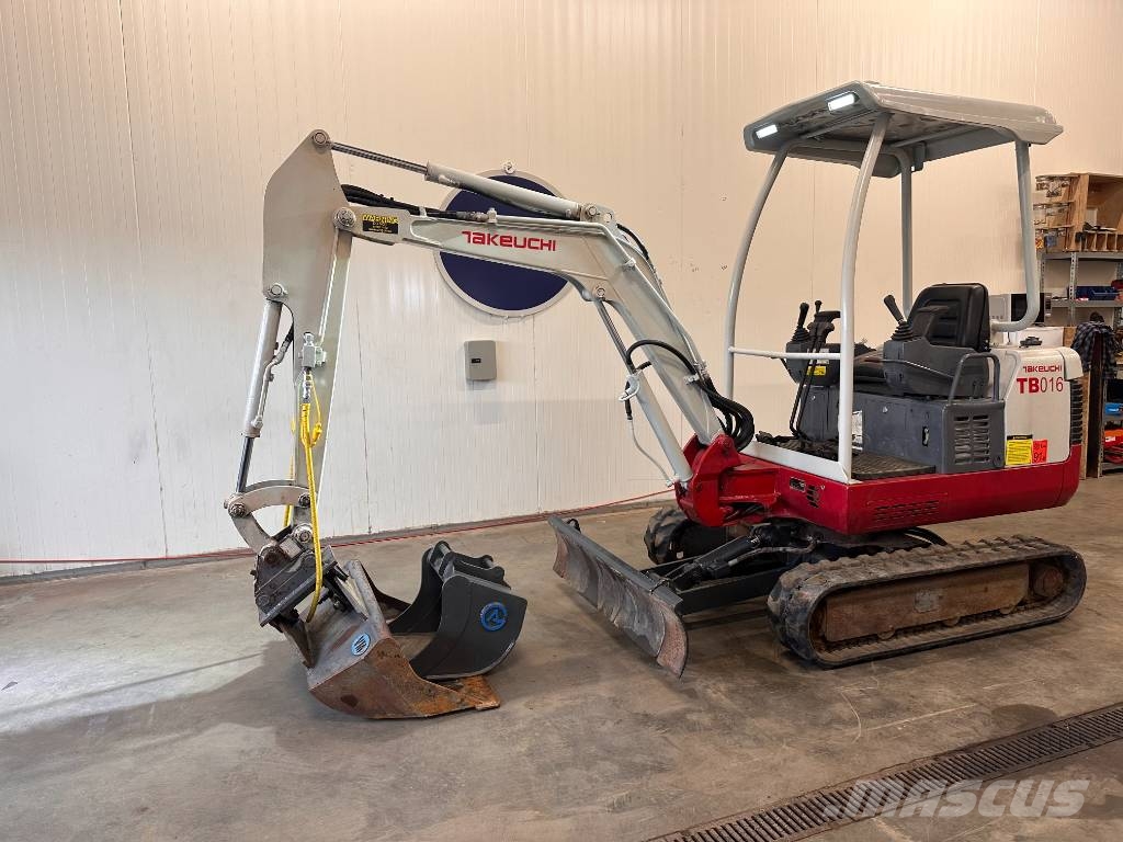 Takeuchi TB 016 Mini bageri < 7t