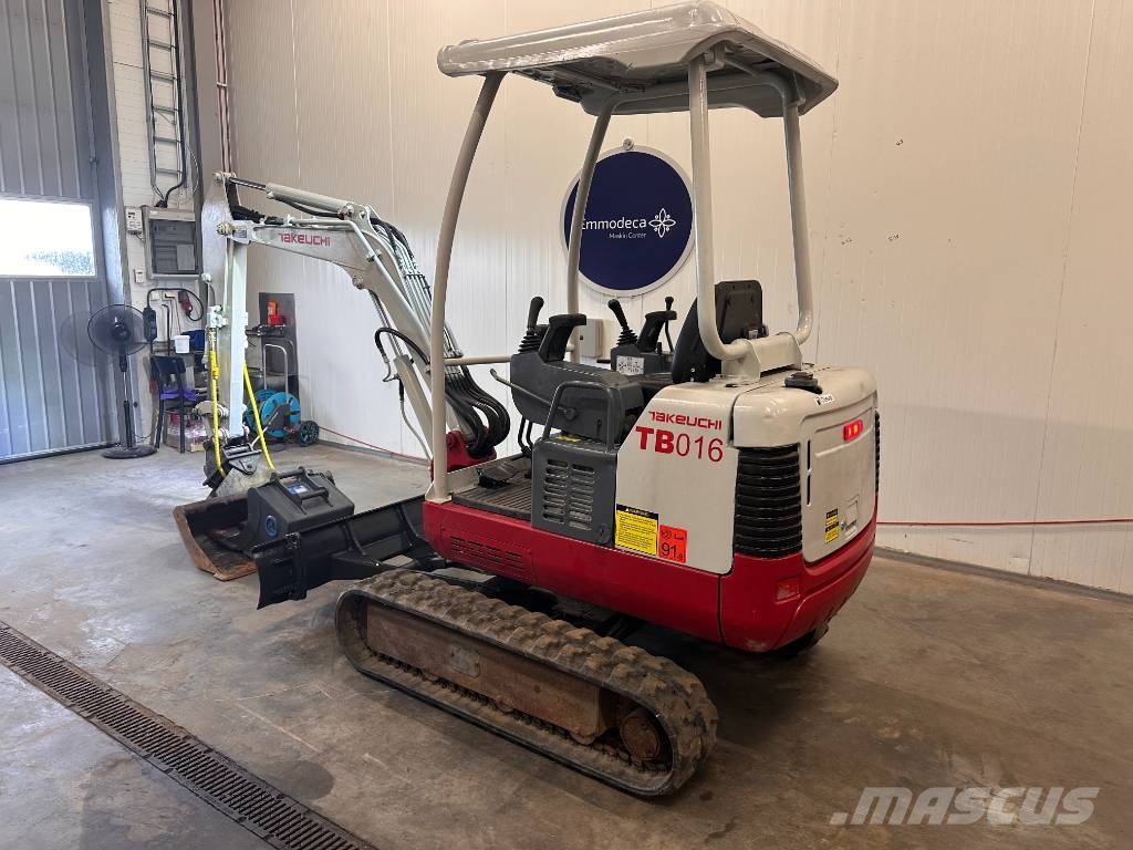 Takeuchi TB 016 Mini bageri < 7t