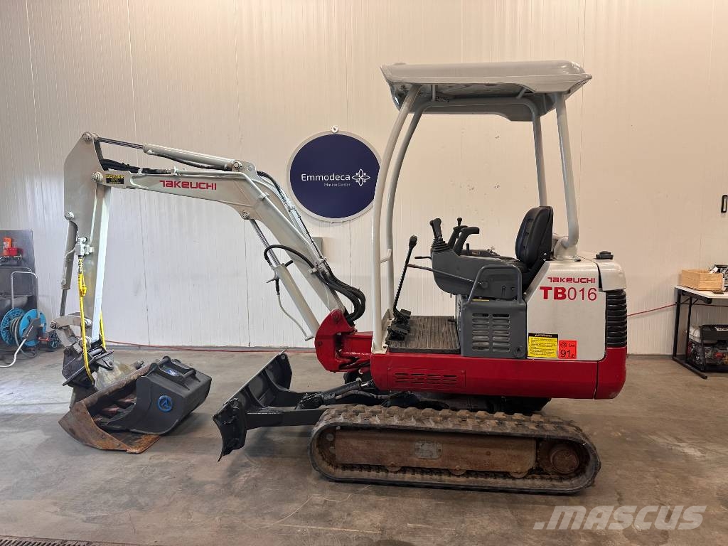 Takeuchi TB 016 Mini bageri < 7t