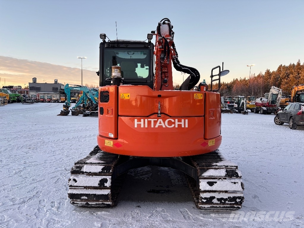 Hitachi ZX 85 US - Engcon, 600mm telat, 3 kauhaa, 2019, Ilmajoki