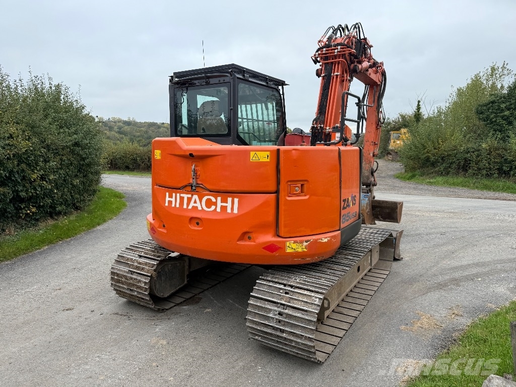 UA Hitachi ZX 85 US B-5N, 2019, United Kingdom - Used mini excavators