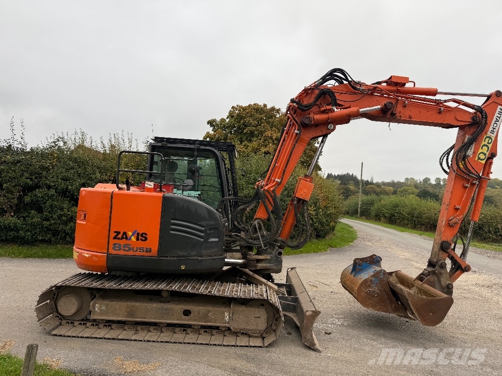 T Hitachi ZX 85 US B-5N, 2019, United Kingdom - Used mini excavators