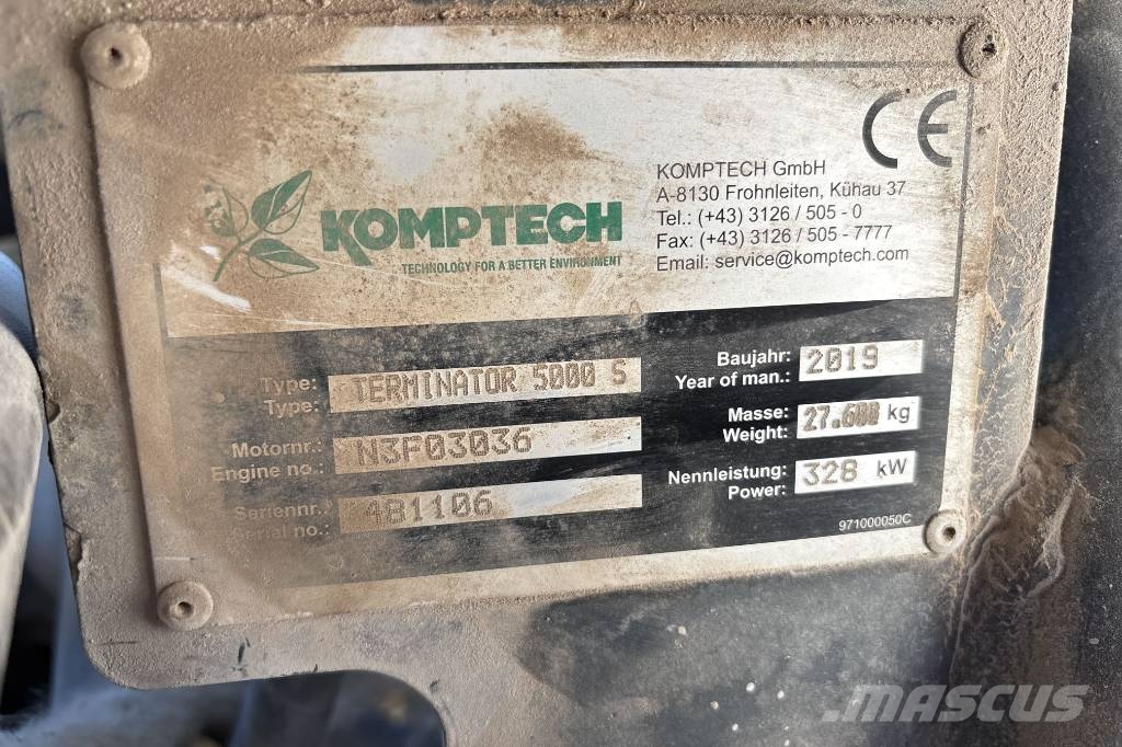 Komptech Terminator 5000 S Τεμαχιστές αποβλήτων