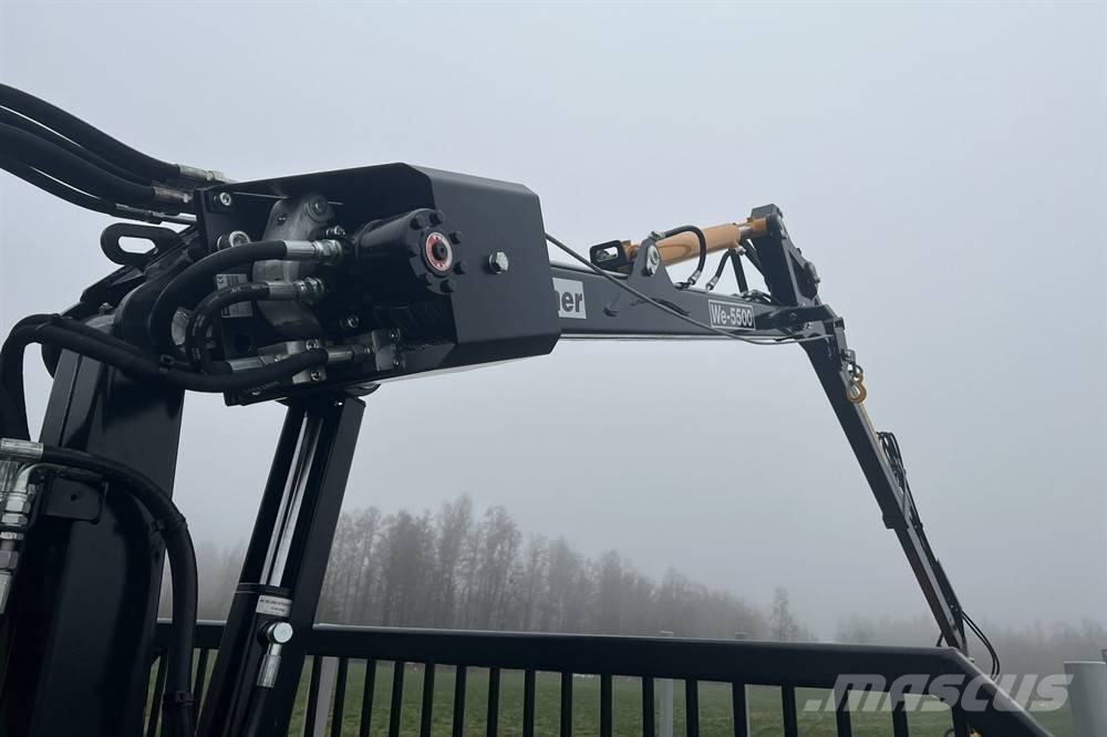 WE-8:AN 4G MED WE-5500 KOMPL. SKOGSEKIPAGE Erdészeti pótkocsik