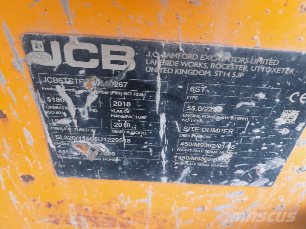 JCB 6 T Ne cestni demperji