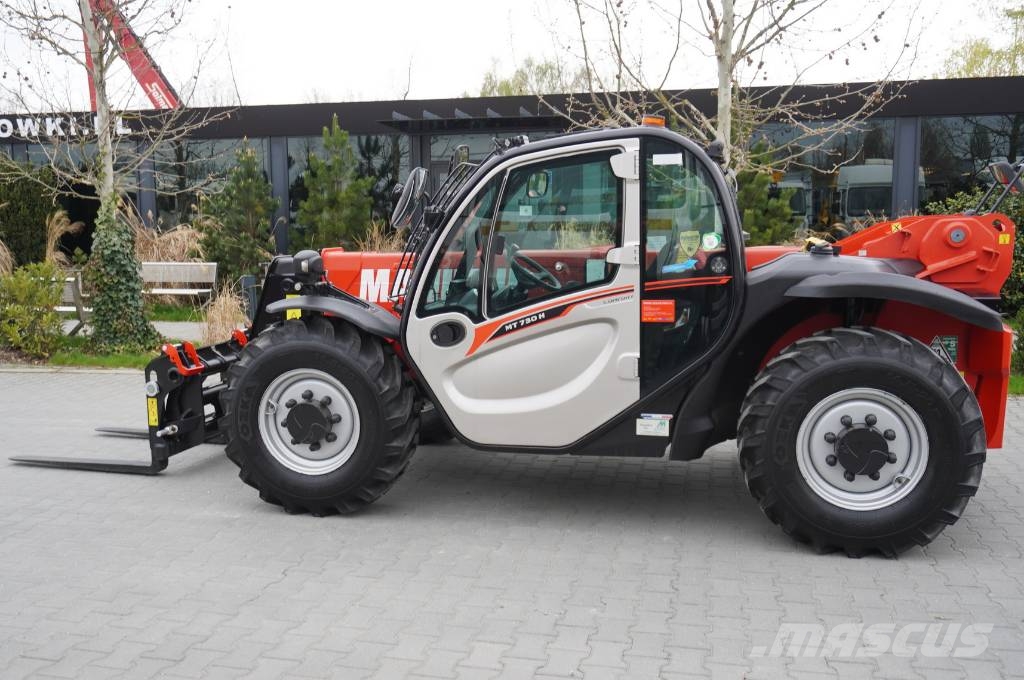 Manitou MT 730 H/ 7 m reach/ 3 t/ height 190 cm/ 2900 mth رافعة تلسكوبية