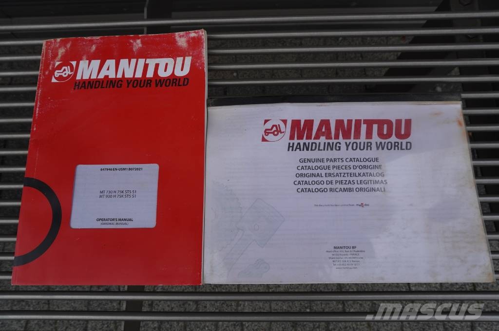 Manitou MT 730 H/ 7 m reach/ 3 t/ height 190 cm/ 2900 mth رافعة تلسكوبية