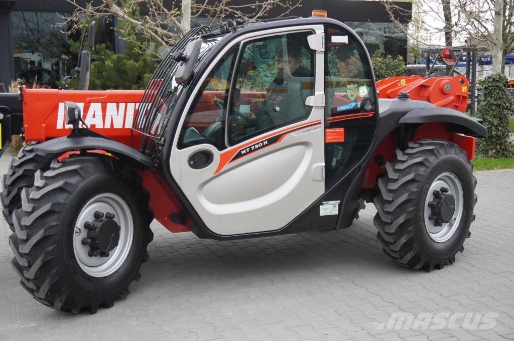 Manitou MT 730 H/ 7 m reach/ 3 t/ height 190 cm/ 2900 mth رافعة تلسكوبية