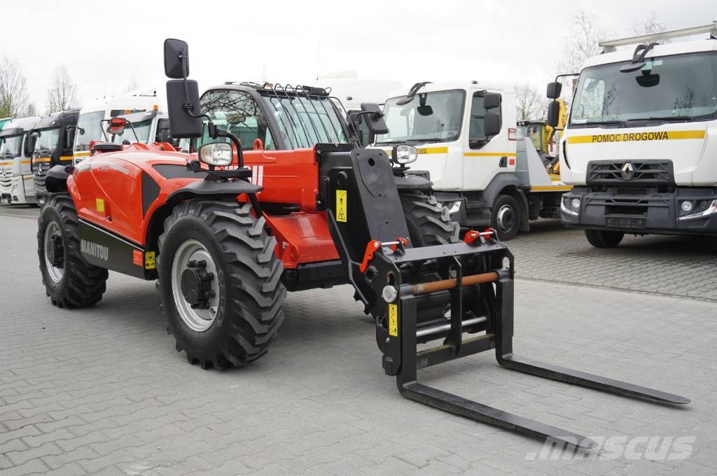 Manitou MT 730 H/ 7 m reach/ 3 t/ height 190 cm/ 2900 mth رافعة تلسكوبية