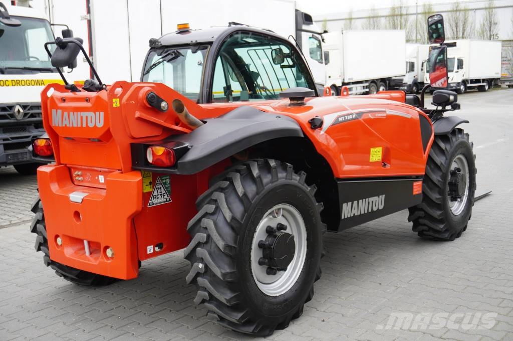 Manitou MT 730 H/ 7 m reach/ 3 t/ height 190 cm/ 2900 mth رافعة تلسكوبية
