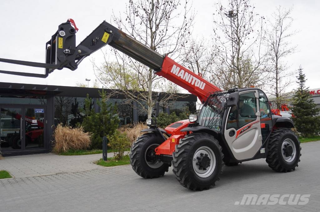 Manitou MT 730 H/ 7 m reach/ 3 t/ height 190 cm/ 2900 mth رافعة تلسكوبية