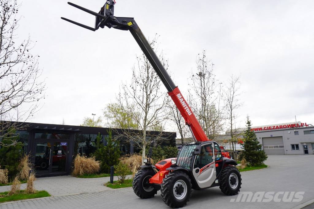 Manitou MT 730 H/ 7 m reach/ 3 t/ height 190 cm/ 2900 mth رافعة تلسكوبية