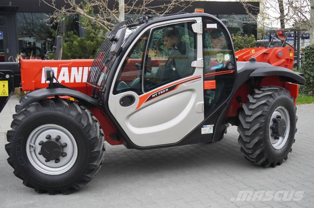 Manitou MT 730 H/ 7 m reach/ 3 t/ height 190 cm/ 2900 mth رافعة تلسكوبية