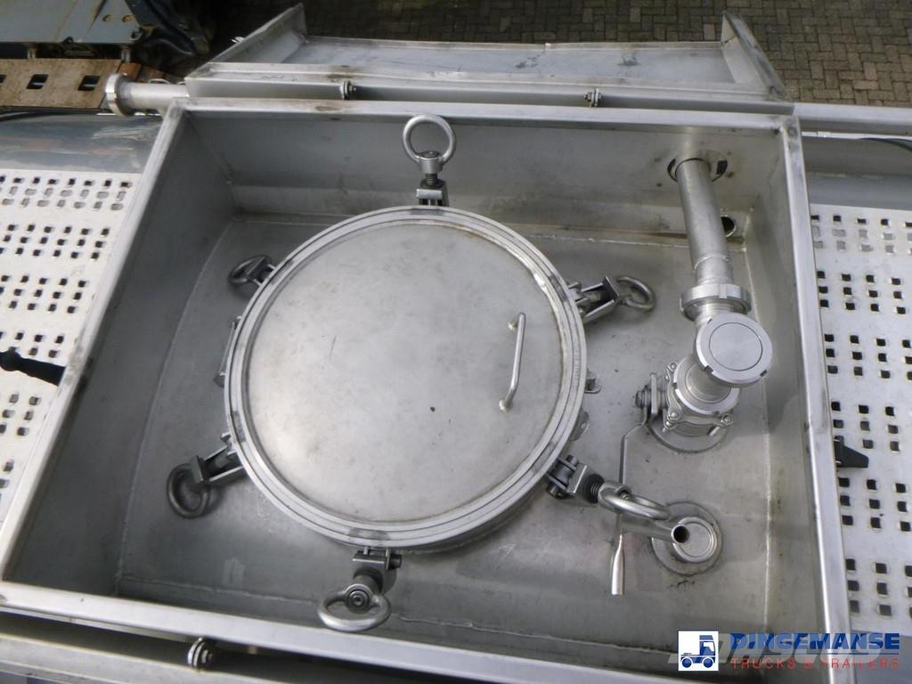 Parcisa Chemical tank inox L4BH 37.5 / 1 comp Poluprikolice cisterne